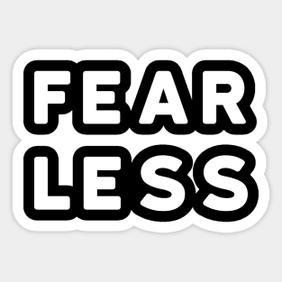 Fearless Sticker